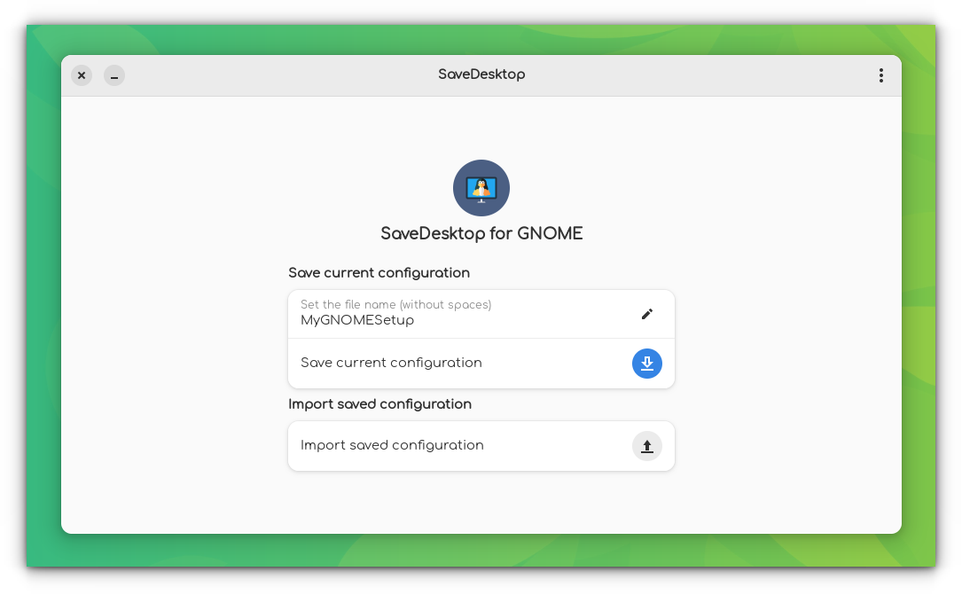 Image of app interface