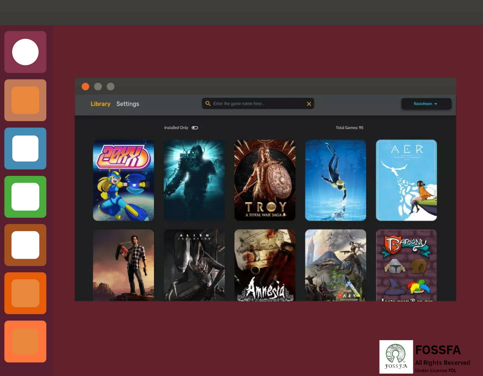 کلاینت اوپن سورس هرویک گیمز ، اپیک لانچری اوپن سورس