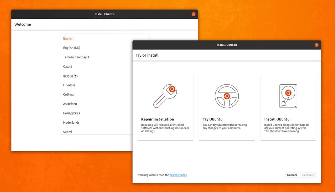 اولین نگاه به نصاب جدید اوبونتو